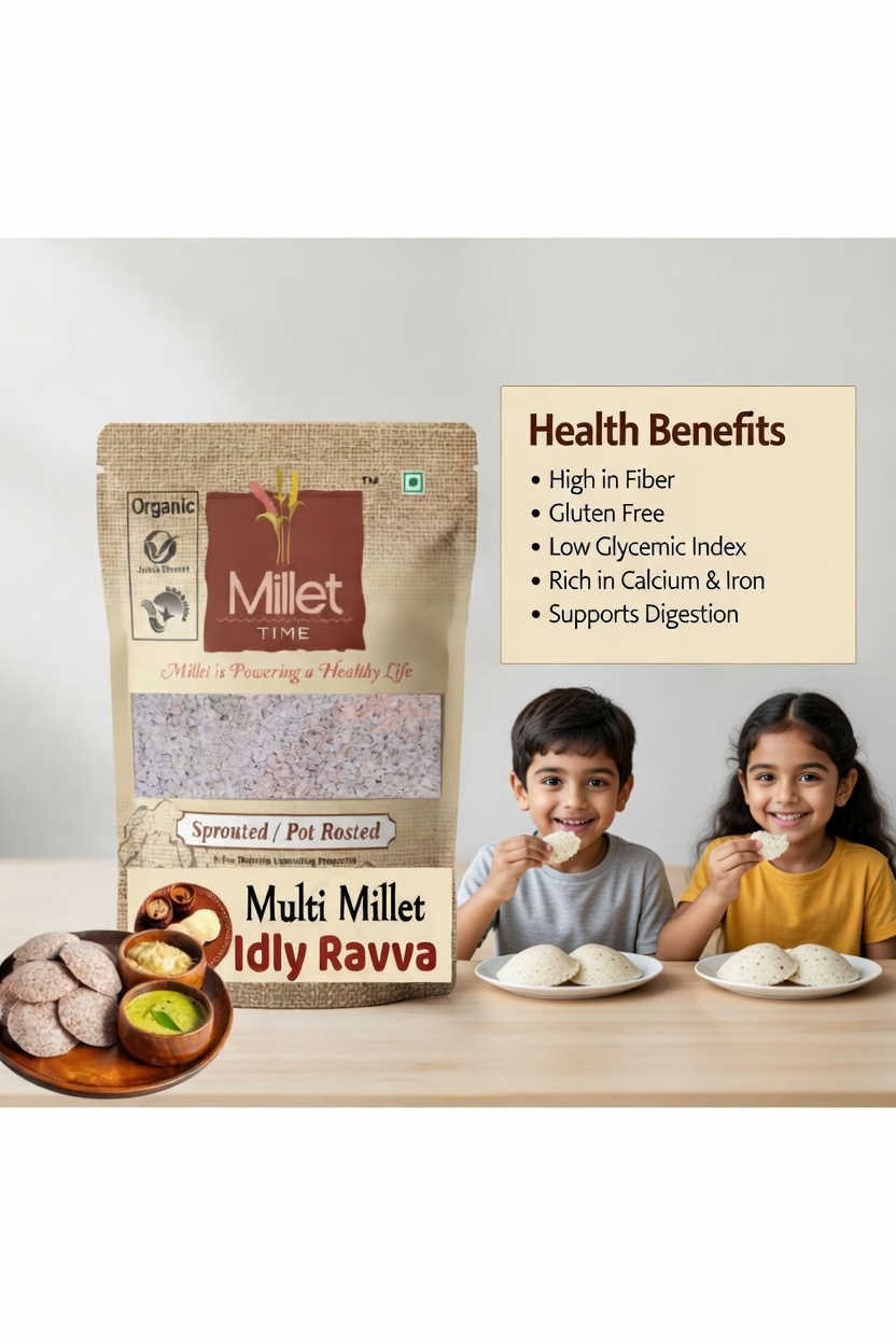 multi millet idly rava